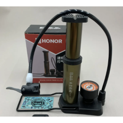 Насос велосипедний із манометром Honor