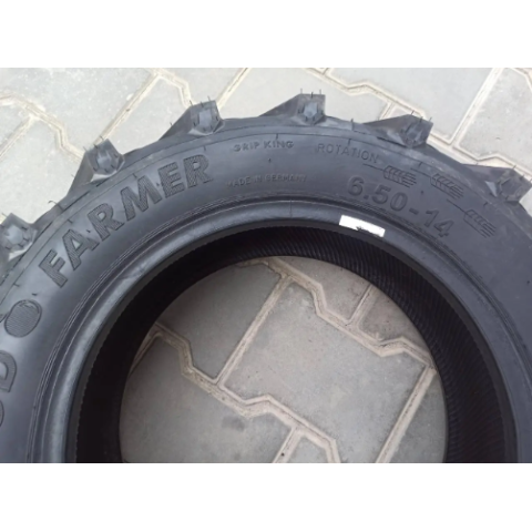 Шина 6.50/80-14 на мотоблок Farmer Наварна до автомобільного диска R14