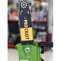 Акумуляторна ланцюгова пила Procraft PKA20 в комплекті з акумулятором та зарядним пристроєм