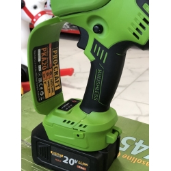 Акумуляторна ланцюгова пила Procraft PKA20 в комплекті з акумулятором та зарядним пристроєм