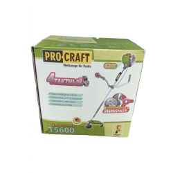 Бензокоса Procraft T5600 4-х тактна (3 ножі+ 1 котушка)