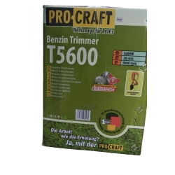 Бензокоса Procraft T5600 4-х тактна (3 ножі+ 1 котушка)