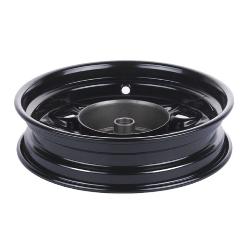 Диск задній 10*2,15 сталевий, барабанне гальмо (black) - Let's
