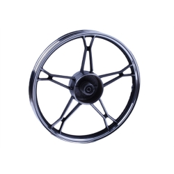 Диск задній литий, барабанне гальмо 17*1,4 (black) 3kg - Дельта/Альфа
