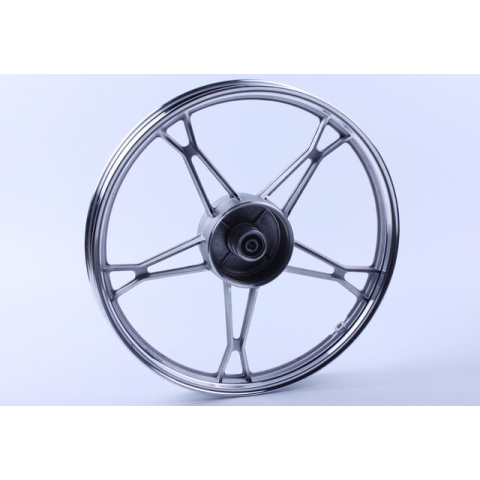 Диск задній литий, барабанне гальмо 17*1,4 (silver) 3kg - Дельта/Альфа