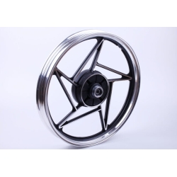 Диск задній литий, барабанне гальмо 18*1,85 (black) - СВ-125/150