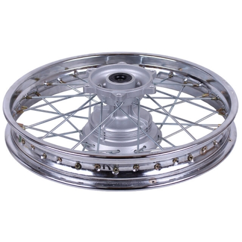 Диск задній R18*2,15J хром (під барабан, 17мм, 6 болт. зірка) Shineray XY200GY-6С