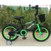 Дитячий велосипед X-Treme FLASH 16" чорно-зелений