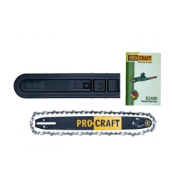 Електропила Procraft K2400 ланцюгова прямий двигун + мастило 1л.