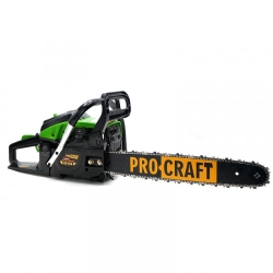 Бензопила Procraft GS450 Ланцюгова Металевий Корпус + 2 Оливи