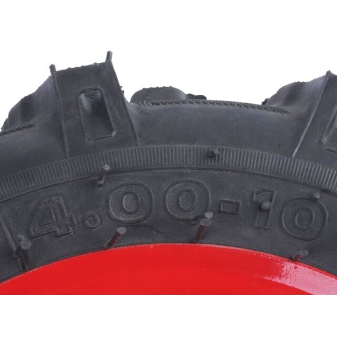 Колесо у зборі 4.00×10 RED (під 5 болтів, міжболтове 82 мм)