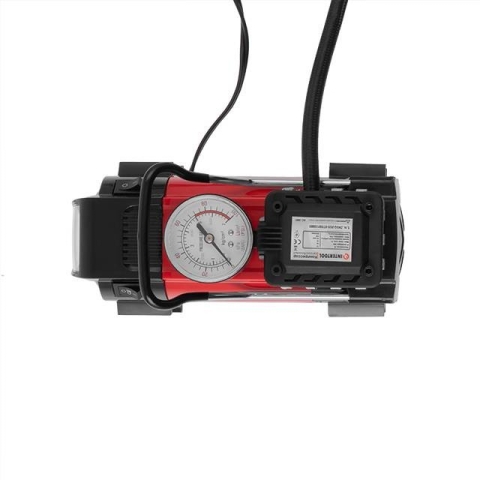 Компресор автомобільний 12 В.  INTERTOOL
