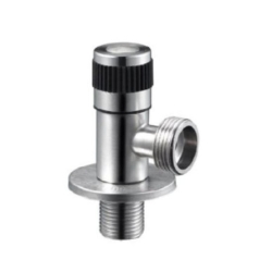 Кран кутовий з нержавійки 1/2"х3/4" Solone DF-1043