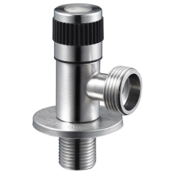 Кран кутовий з нержавійки 1/2"х3/4" Solone DF-1043
