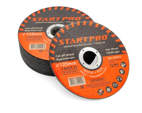 Круг відрізний для металу START PRO_125 X 1.0 X 22.23
