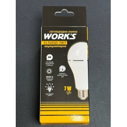LED Лампа акумуляторна EL1505D-7W7 WORK'S