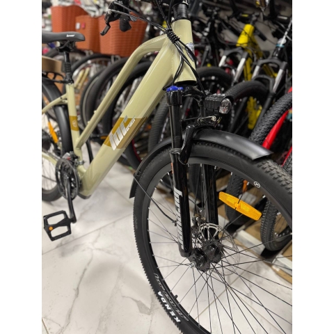 Електровелосипед 26" Forever MTB AL F51 Оливковий