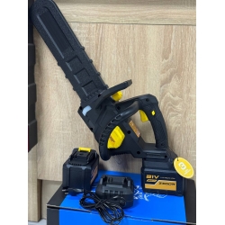 Акумуляторна Пила ланцюгова ZEGOR CSPB-21BL-12" 2*(21 V, 6 Ач) PROFESSIONAL