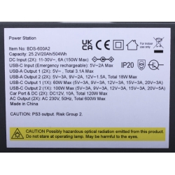 Портативна зарядна станція BDS-600А2 140000mAh 600W