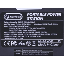 Портативна зарядна станція FlashFish (A601) 150000mAh 600W