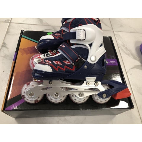 Ролики  Best Roller розмір 31-34 синій колір