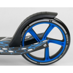 Самокат 2-х колісний Best Scooter Чорно-синій