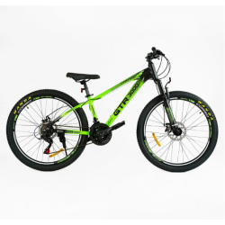 Велосипед спортивний 26" Corso GTR-3000 зелений