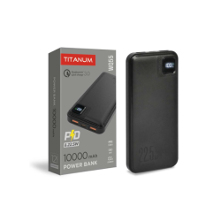 Повербанк 10000mAh TITANUM WQ55 22.5W Чорний