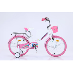 Дитячий велосипед 18" Forte SUNNY біло-рожевий