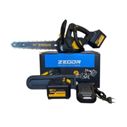 Акумуляторна Пила ланцюгова ZEGOR CSPB-21BL-12" 2*(21 V, 6 Ач) PROFESSIONAL