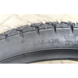 Шина 2.50-17 з камерою SС-TYRE трасова на мопед Дельта Альфа