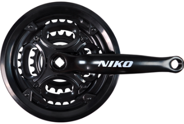 Шатуни велосипедні NECO/NIKO 42-34-24 L-170 mm 