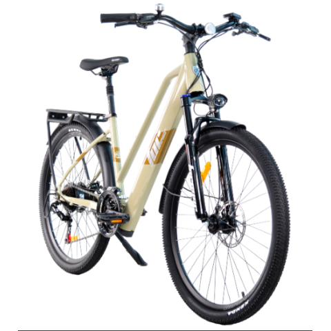 Електровелосипед 26" Forever MTB AL F51 Оливковий