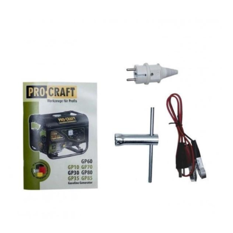 Генератор бензиновий 2.5 кВт Procraft GP30 + масло Procraft моторне 4Т