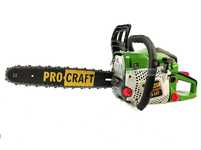 Бензопила ProCraft GS-52T 2Т Ланцюгова Легкий Старт