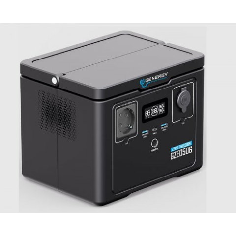 Зарядна портативна станція GENERGY ZERO 512 Вт/год GZE-0506