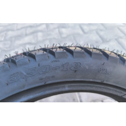 Покришка з камерою 3.50-18 Тайвань 6 PR SC-TYRE до мотоцикла Иж