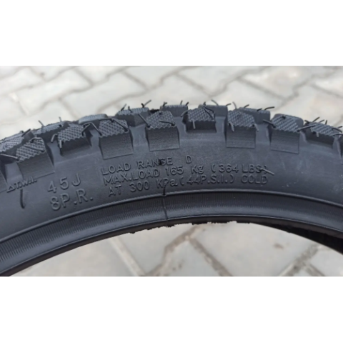 Мотошина 2.50-17 з камерою SC-TYRE шипована до мотоцикла Альфа Дельта