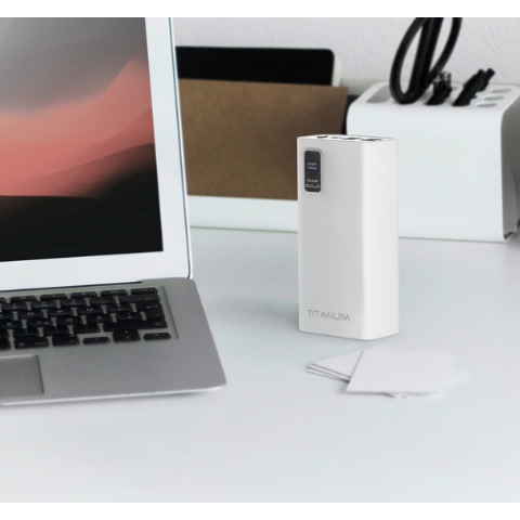 Повербанк Titanum 728S 30000mAh 22.5W