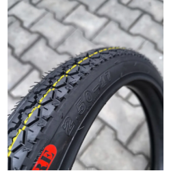 Резина 2.50-17 з камерою Тайвань 6 PR SС-TYRE на мотоцикл 