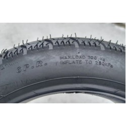Безкамернка шина 3.00-12 6PR на скутер SC-TYRE