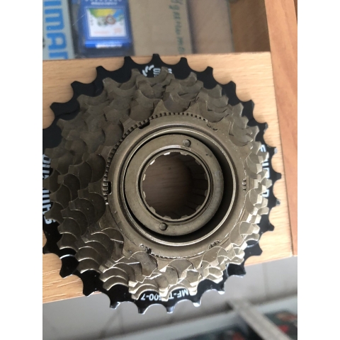 Трещітка на велосипед Shimano 7 швидкостей