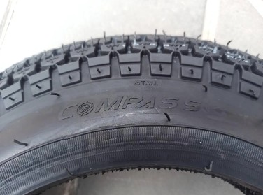 Шина з камерою 3.50-10 Compass до будівельної тачки 