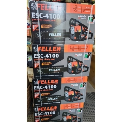 Бензопила ланцюгова Feller ESC-4100 2Т 2 шини + 2 ланцюги 