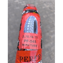 Шина на мотоцикл 2.75-18 з камерою 6 PR траса SC-Tyre SC-545