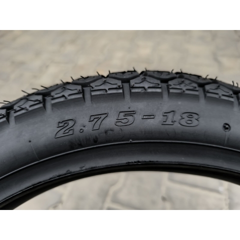 Шина на мотоцикл 2.75-18 з камерою 6 PR траса SC-Tyre SC-545