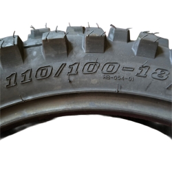 Шина 110/100-18 (4.10-18) безкамерка на мотоцикл Крос Ендуро PF-580 PERFECT