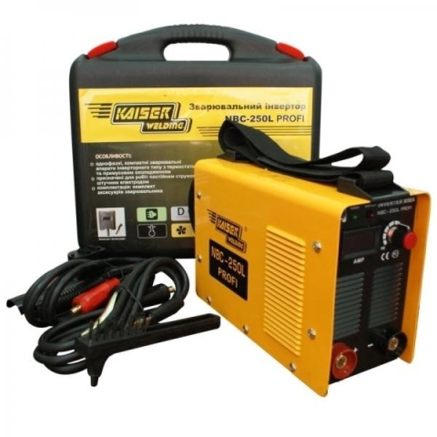 Зварювальний інвертор KAISER NBC-250L Profi