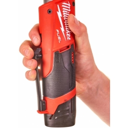 Гайковерт кутовий акумуляторний 3/8" MILWAUKEE, M12 FIR38-201B, 75Нм, (зарядний пристрій, 1 акум.Х 2Ач, сумка)